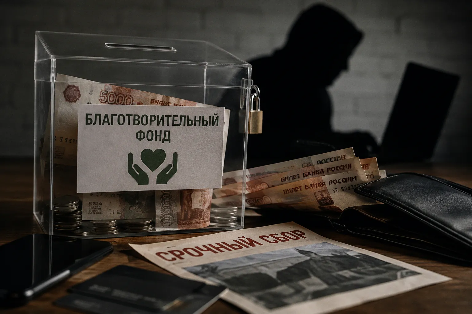 Мошенники похищают деньги под видом благотворительных фондов